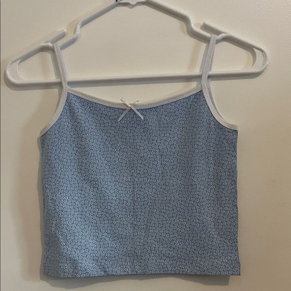 SHEIN Blue Spaghetti Strap Top